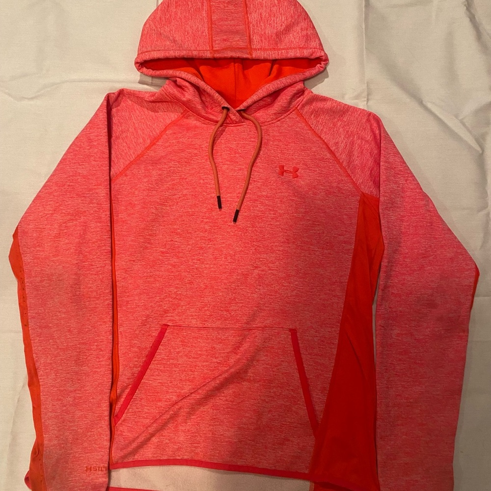 Under Armour Pink and Orange Hoodie
